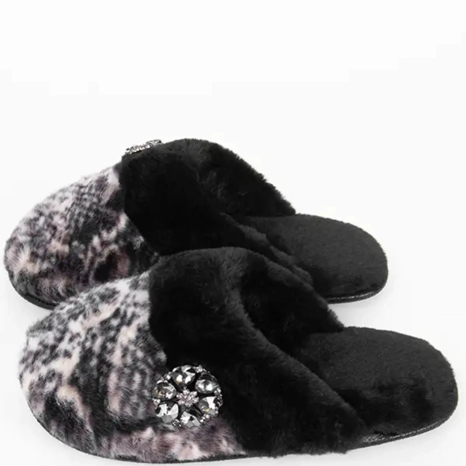 Pia Rossini Carmen Slippers - Grey