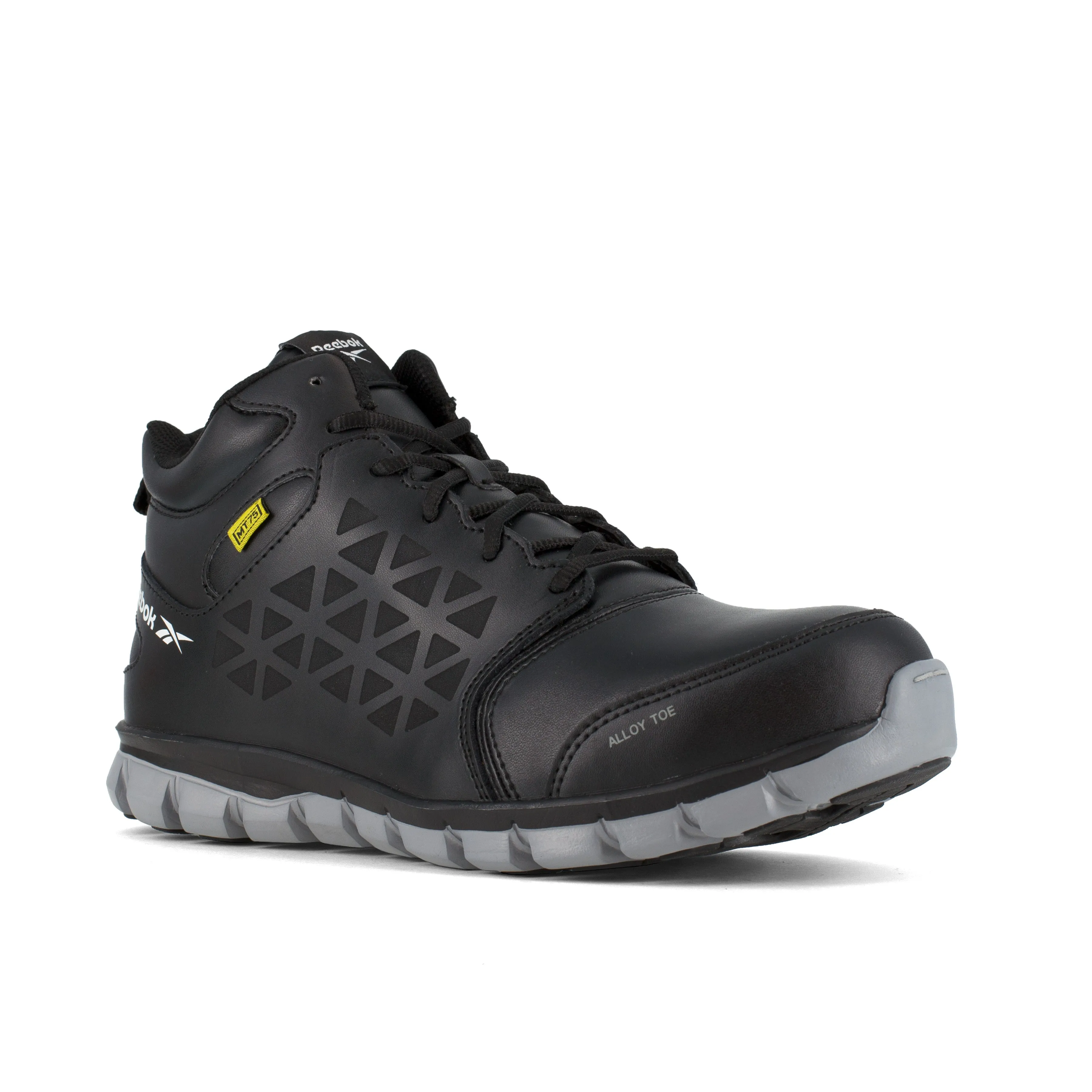 Reebok Women's Sublite Cushion Alloy Toe Athletic Work Shoe - Black - RB143