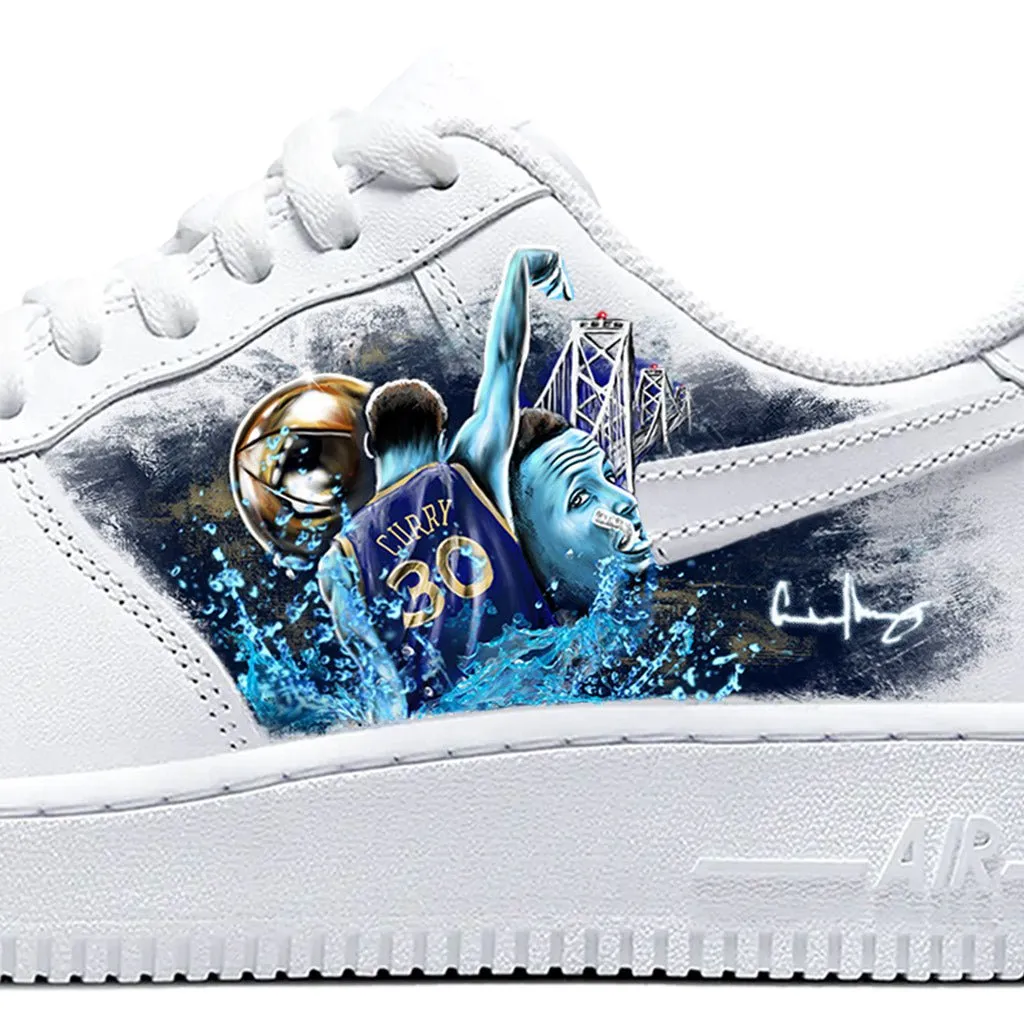 Splash | Steph Curry Inspired | Limited Edition Nike AF1