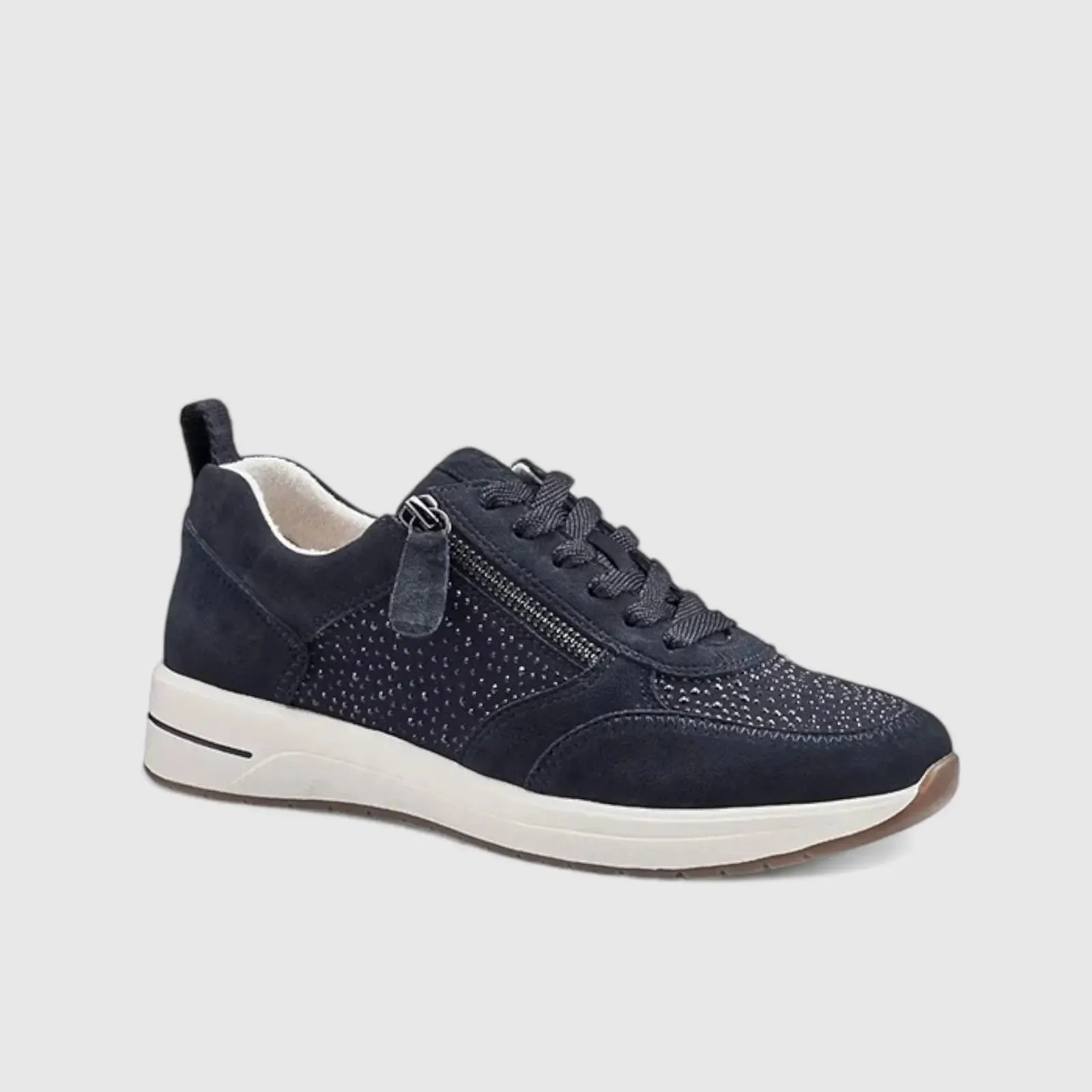 Zodiac Comfort Wedge Sneakers Navy